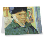 Van Gogh's Self Portrait with Bandaged Ear Note cards