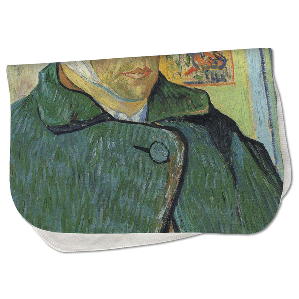 Custom Van Gogh's Self Portrait with Bandaged Ear Burp Cloth - Fleece