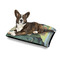 Van Gogh's Self Portrait with Bandaged Ear Outdoor Dog Beds - Medium - IN CONTEXT