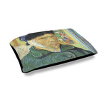 Van Gogh's Self Portrait with Bandaged Ear Outdoor Dog Bed - Medium