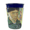 Van Gogh's Self Portrait with Bandaged Ear Party Cup Sleeves - without bottom - Front (On Cup)