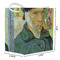 Van Gogh's Self Portrait with Bandaged Ear Party Favor Bag - Dimensions