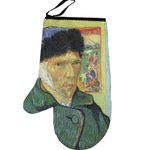 Van Gogh's Self Portrait with Bandaged Ear Left Oven Mitt