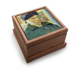 Van Gogh's Self Portrait with Bandaged Ear Pet Urn