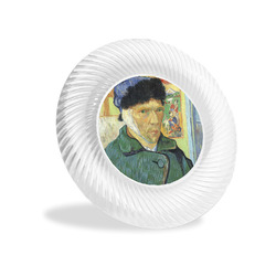 Van Gogh's Self Portrait with Bandaged Ear Plastic Party Appetizer & Dessert Plates - 6"