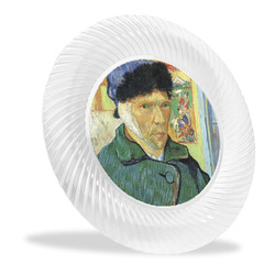 Van Gogh's Self Portrait with Bandaged Ear Plastic Party Dinner Plates - 10"