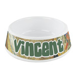 Van Gogh's Self Portrait with Bandaged Ear Plastic Dog Bowl - Small