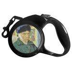 Van Gogh's Self Portrait with Bandaged Ear Retractable Dog Leash - Small