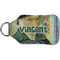 Van Gogh's Self Portrait with Bandaged Ear Sanitizer Holder Keychain - Small (Back)