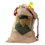 Van Gogh's Self Portrait with Bandaged Ear Santa Sack