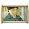 Van Gogh's Self Portrait with Bandaged Ear Serving Tray Wood Small - Main