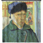 Van Gogh's Self Portrait with Bandaged Ear Shower Curtain
