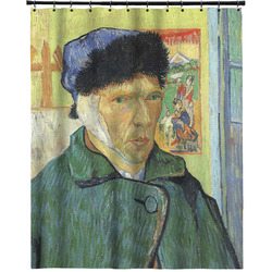 Van Gogh's Self Portrait with Bandaged Ear Extra Long Shower Curtain - 70"x83"
