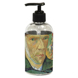 Van Gogh's Self Portrait with Bandaged Ear Plastic Soap / Lotion Dispenser (8 oz - Small - Black)