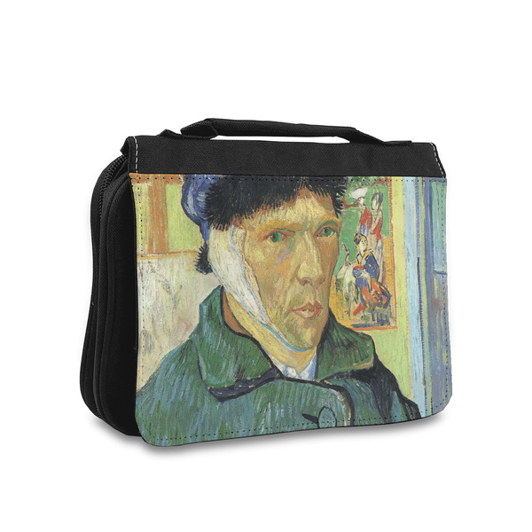 Custom Van Gogh's Self Portrait with Bandaged Ear Toiletry Bag - Small