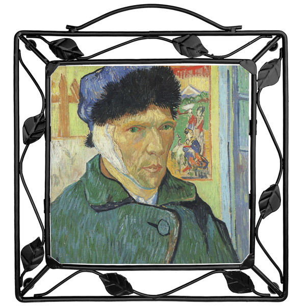 Custom Van Gogh's Self Portrait with Bandaged Ear Square Trivet