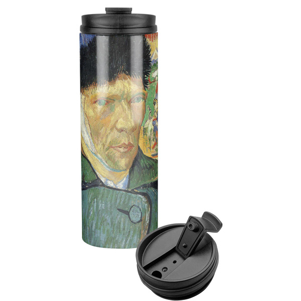 Custom Van Gogh's Self Portrait with Bandaged Ear Stainless Steel Skinny Tumbler