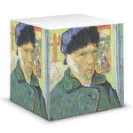 Van Gogh's Self Portrait with Bandaged Ear Sticky Note Cube