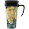 Van Gogh's Self Portrait with Bandaged Ear Travel Mug with Black Handle - Front