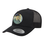 Van Gogh's Self Portrait with Bandaged Ear Trucker Hat - Black