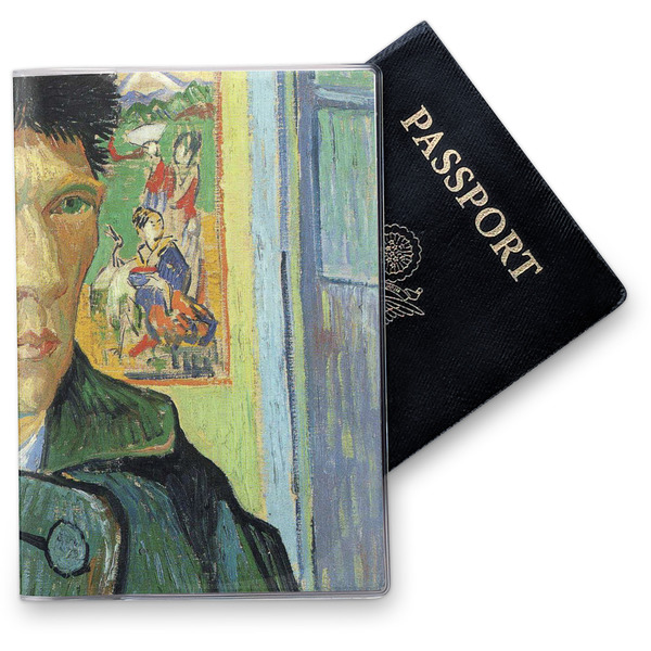 Custom Van Gogh's Self Portrait with Bandaged Ear Passport Holder - Vinyl Cover