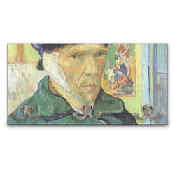 Van Gogh's Self Portrait with Bandaged Ear Wall Mounted Coat Rack