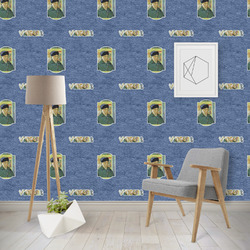 Van Gogh's Self Portrait with Bandaged Ear Wallpaper & Surface Covering (Water Activated - Removable)