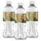 Van Gogh's Self Portrait with Bandaged Ear Water Bottle Labels - Front View