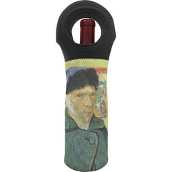 Van Gogh's Self Portrait with Bandaged Ear Wine Tote Bag