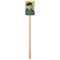 Van Gogh's Self Portrait with Bandaged Ear Wooden 6.25" Stir Stick - Rectangular - Single Stick