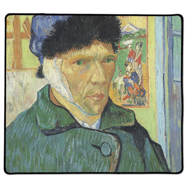 Custom Van Gogh's Self Portrait with Bandaged Ear XL Gaming Mouse Pad - 18" x 16"