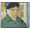 Van Gogh's Self Portrait with Bandaged Ear XL Gaming Mouse Pads - 18" X 18" - Front