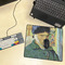 Van Gogh's Self Portrait with Bandaged Ear XL Gaming Mouse Pads - 18" x 16"s - Lifestyle