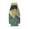 Van Gogh's Self Portrait with Bandaged Ear Zipper Bottle Cooler - Set of 4 - Front