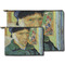 Van Gogh's Self Portrait with Bandaged Ear Zippered Pouches - Size Comparison