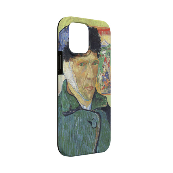 Custom Van Gogh's Self Portrait with Bandaged Ear iPhone Case - Rubber Lined - iPhone 13 Mini