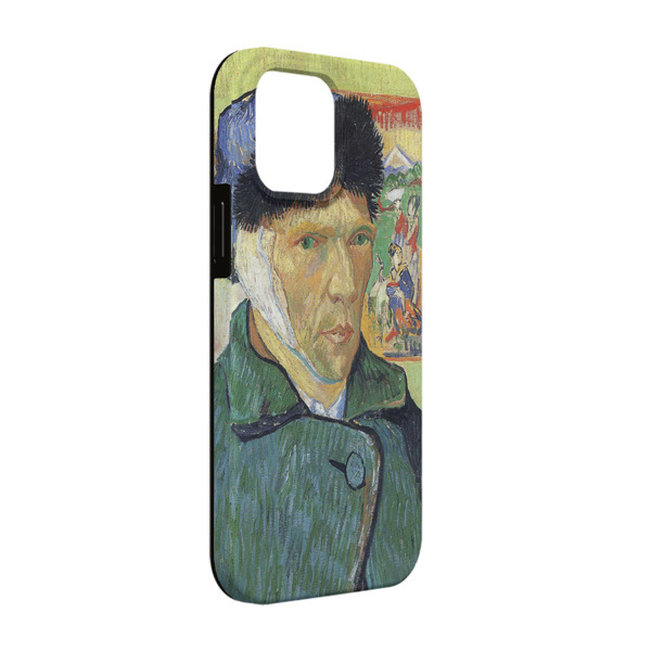 Custom Van Gogh's Self Portrait with Bandaged Ear iPhone Case - Rubber Lined - iPhone 13 Pro