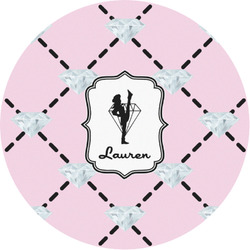 Diamond Dancers Multipurpose Round Labels - 1" (Personalized)