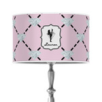 Diamond Dancers 12" Drum Lamp Shade - Poly-film (Personalized)