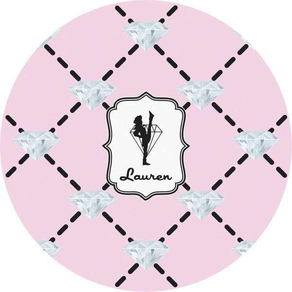 Custom Diamond Dancers Multipurpose Round Labels - 2" (Personalized)