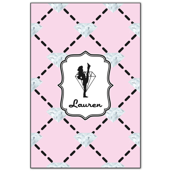 Custom Diamond Dancers Wood Print - 20x30 (Personalized)