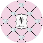 Diamond Dancers Multipurpose Round Labels - Custom Sized (Personalized)