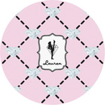 Diamond Dancers Multipurpose Round Labels - 4" (Personalized)