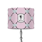 Diamond Dancers 8" Drum Lamp Shade - Fabric (Personalized)