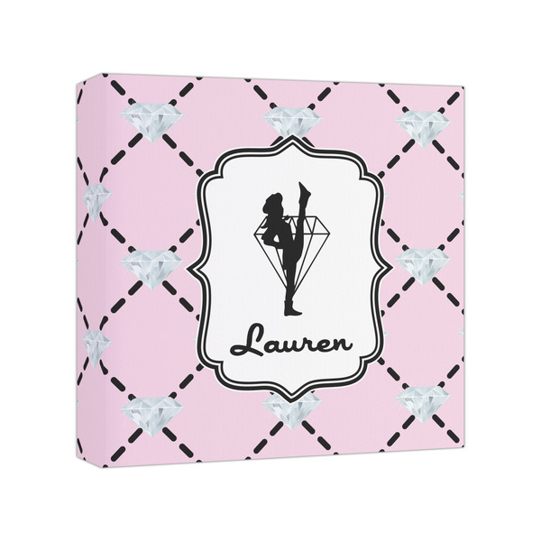 Custom Diamond Dancers Canvas Print - 8x8 (Personalized)