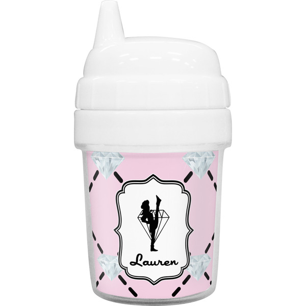 Custom Diamond Dancers Baby Sippy Cup (Personalized)