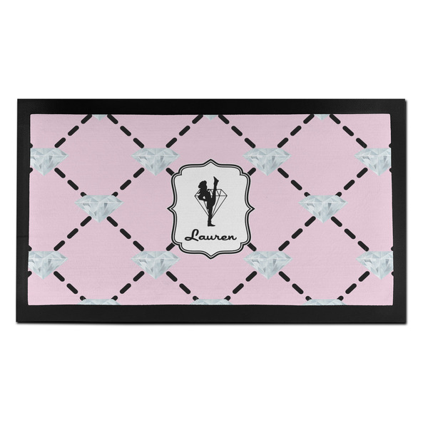 Custom Diamond Dancers Bar Mat - Small (Personalized)