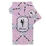 Diamond Dancers Bath Towel Set - 3 Pcs (Personalized)