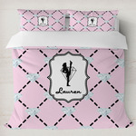 Diamond Dancers Duvet Cover Set - King (Personalized)