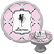 Diamond Dancers Cabinet Knob - Nickel - Multi Angle